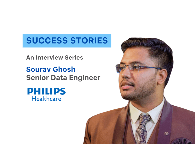 How Sourav became Data Engineer at Philips I Accredian Success Story