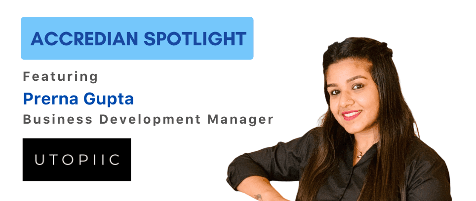 In talks with Prerna from UTOPIIC