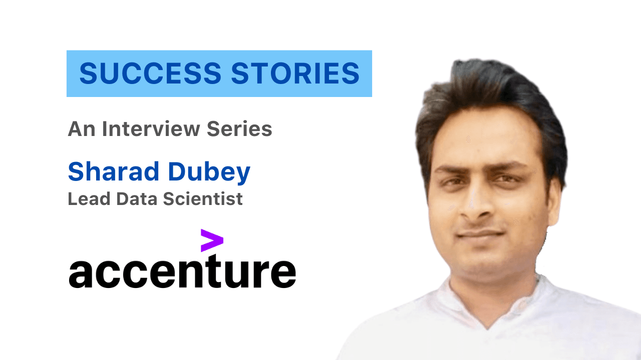 How Sharad became a Lead Data Scientist at Accenture I Accredian Success Story