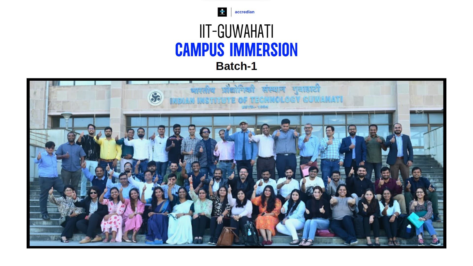 The 2-Day IIT-Guwahati Campus Immersion by Accredian