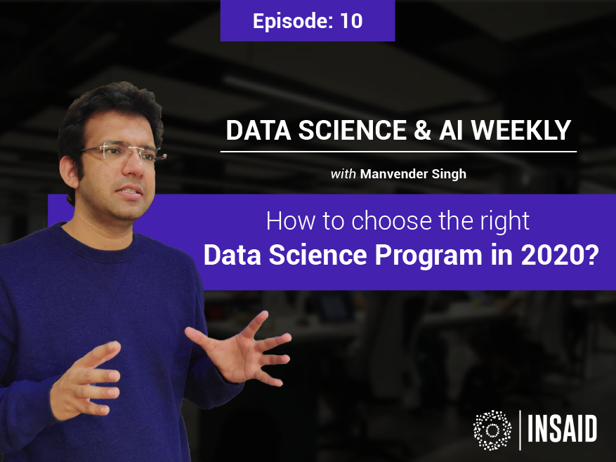 How to choose the right Data Science program in 2020?