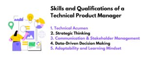 Skills and Qualifications of a Technical Product Managers